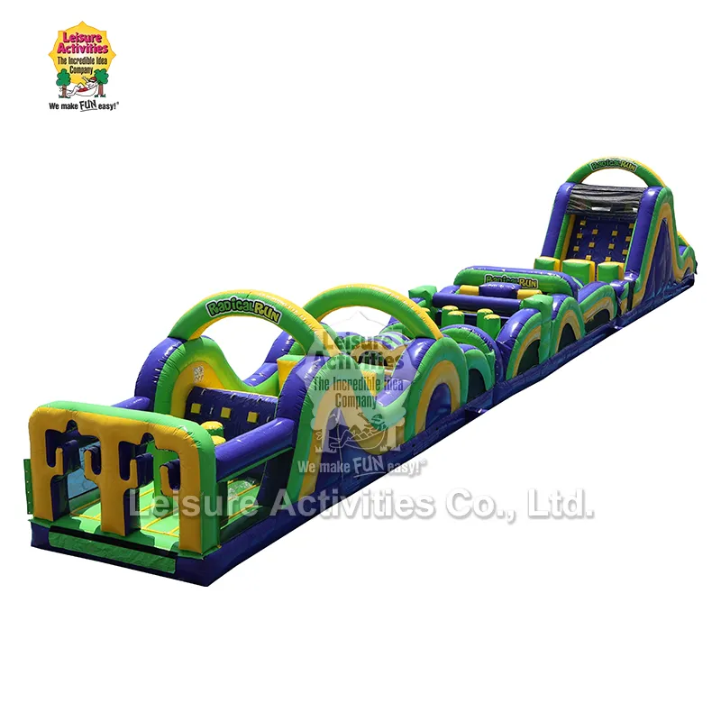 11W Radical Run Inflatable Obstacle Course