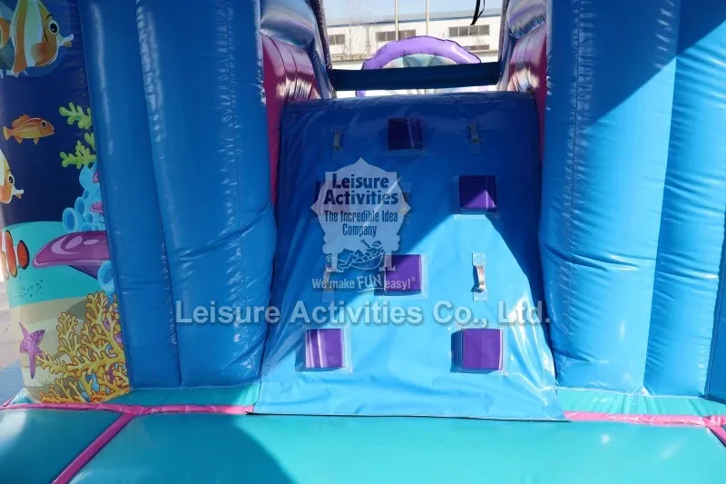 Super Inflatable Multiplay Mermaid Bouncy Castles