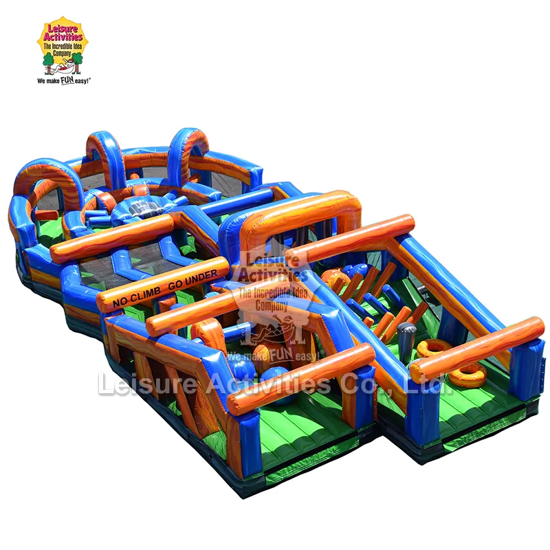 Mega Obstacle Run Inflatable Obstacle Course
